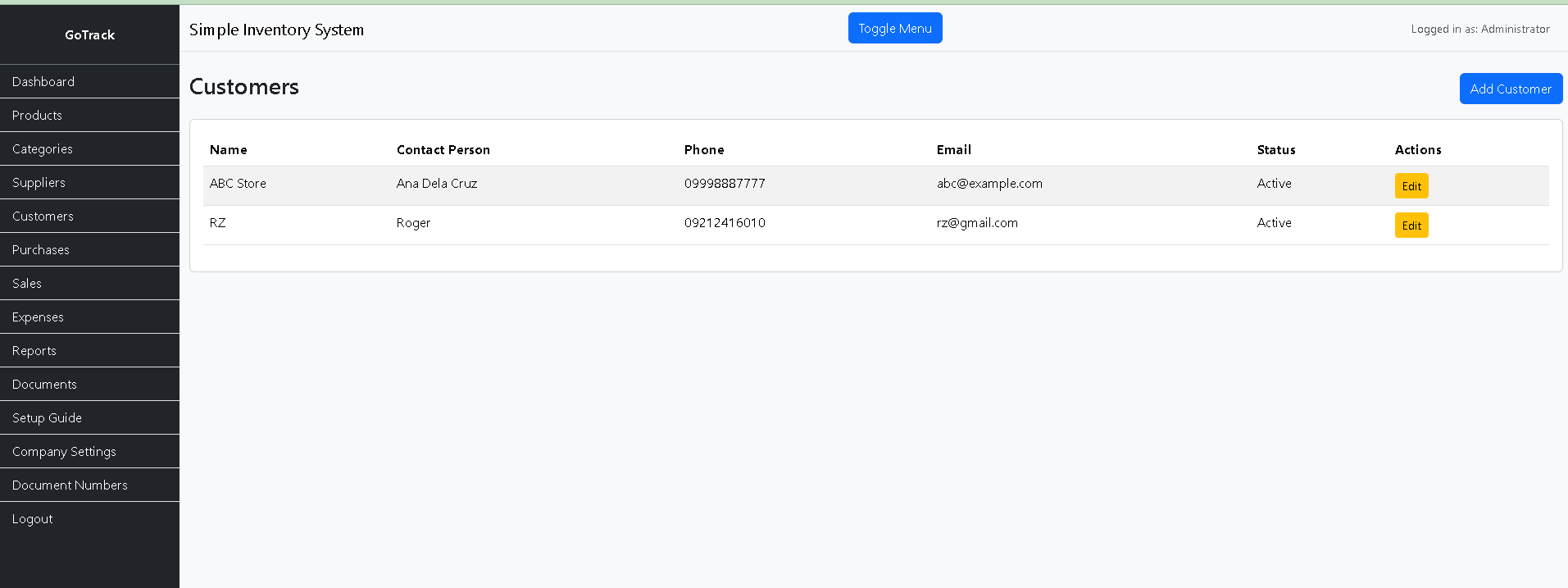 GoTrackInventory System gallery image 3