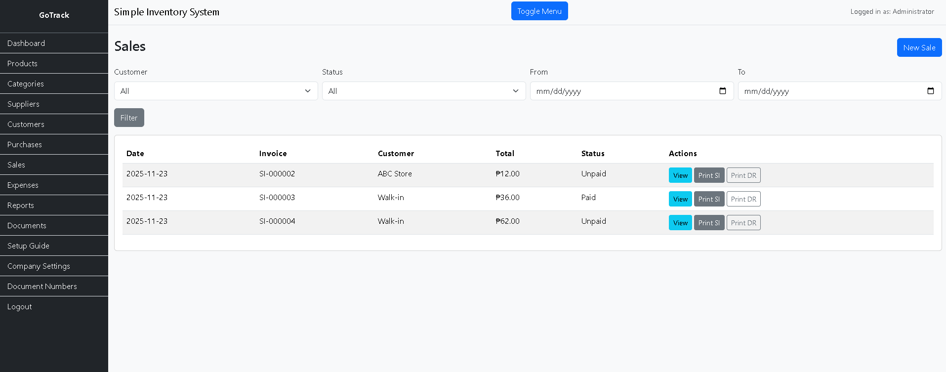 GoTrackInventory System gallery image 5